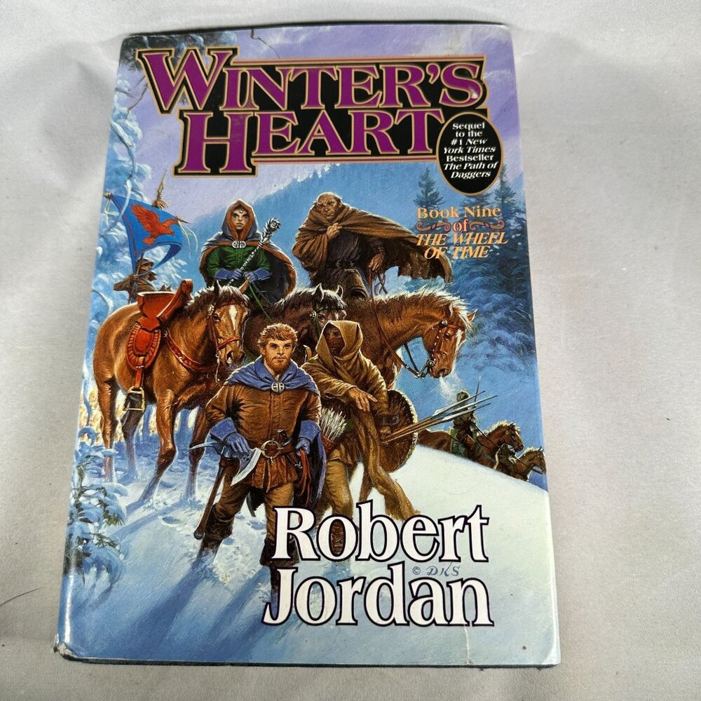 Winter's Heart: Book Nine of the Wheel of Time by Robert Jordan Hardcover Book
